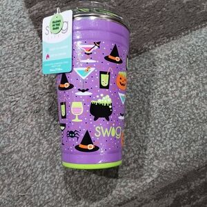 Swig Life Glow-in-the-Dark Halloween Tumbler - Purple